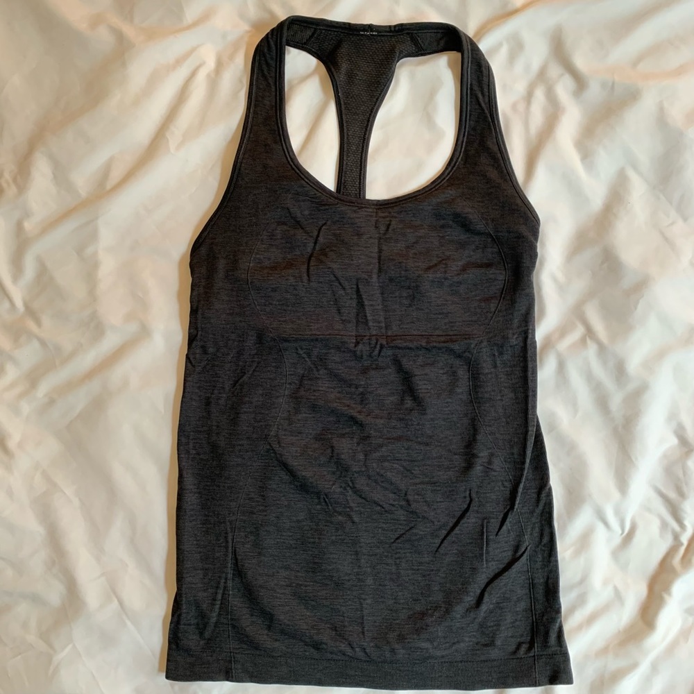 Lululemon racer back black tank